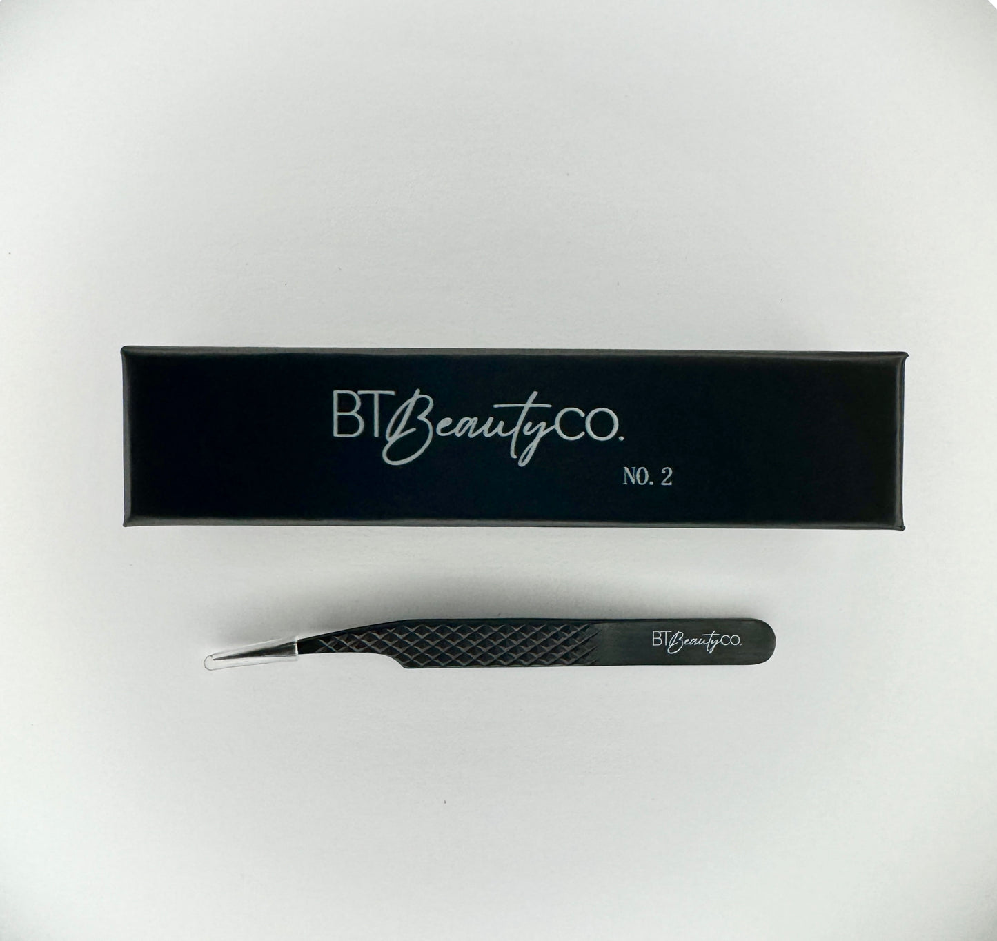 No.2 - Curved Isolation Lash Tweezer