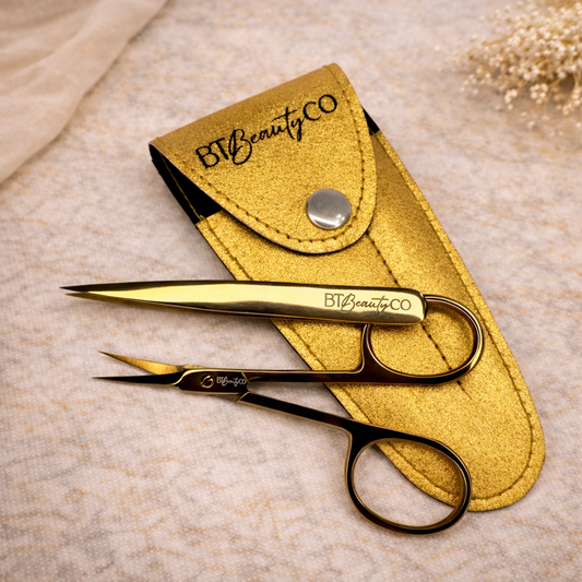 Pointed Brow Tweezer + Scissor Set