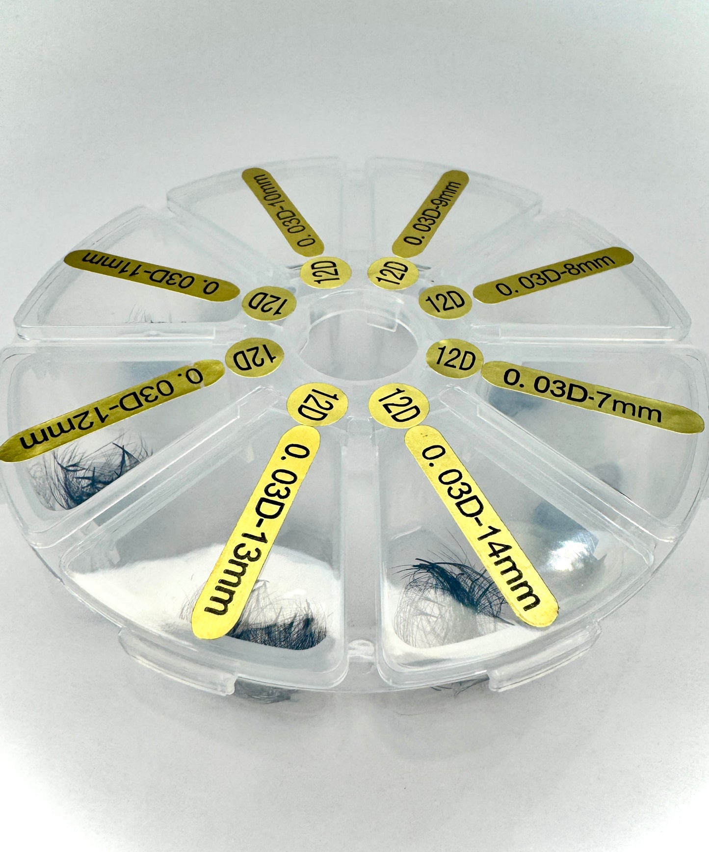 12D Volume Promade Lash Tray